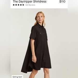 Everlane Daytripper Shirt Dress, EUC, Large